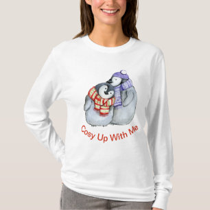 der niedliche Winter der Weihnachtspenguins-Männer T-Shirt