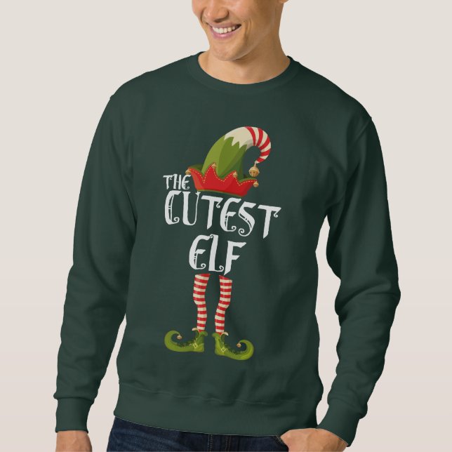 der niedlichste Elf Sweatshirt (Vorderseite)