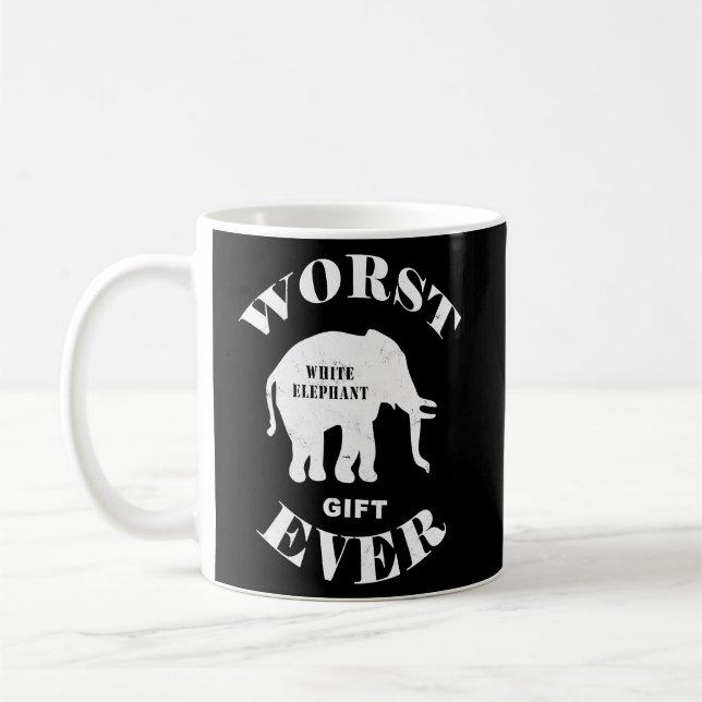 Der Niedlichste literalische Elefant aller Zeiten Kaffeetasse (Links)
