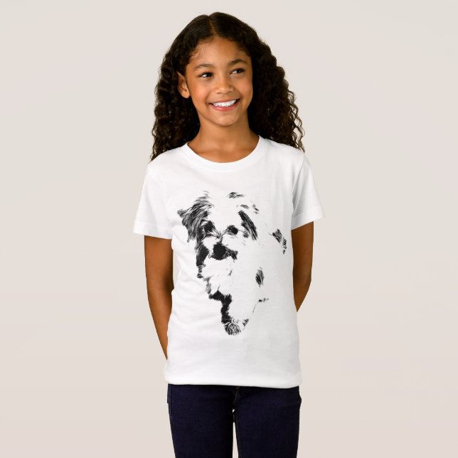 Der Niedlichste maltesische Welpen-Hund je T-Shirt (Vorne ganz)