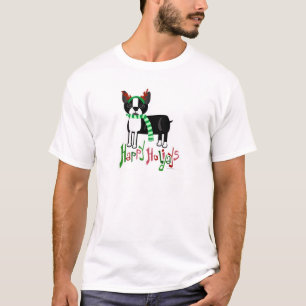 Der Niedlichste Weihnachtshund Cartoon T-Shirt