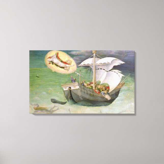 Der Nikolaus Rette ein Schiff aus dem Wrackage Leinwanddruck (Vorderseite)