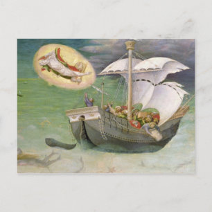 Der Nikolaus Rette ein Schiff aus dem Wrackage Postkarte