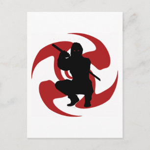 DER NINJA TONE POSTKARTE