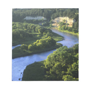 Der Niobrara-Fluss in der Nähe von Valentine Nebra Notizblock