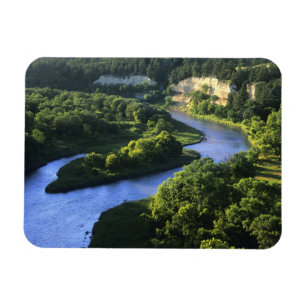 Der Niobrara-Fluss nahe Valentine Nebraska Magnet