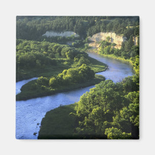 Der Niobrara-Fluss nahe Valentine Nebraska Magnet