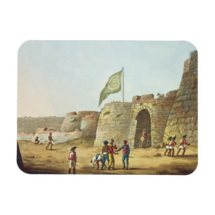Der Nordeingang in das Fort von Bangalore, Winkel Magnet