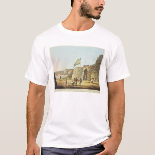 Der Nordeingang in das Fort von Bangalore, Winkel T-Shirt
