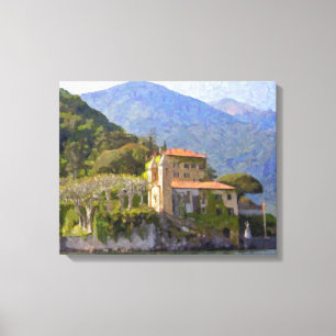 Der Norden eingewickelter Leinwand Italiens