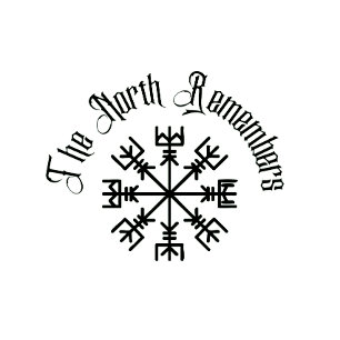 Der Norden erinnert sich Wikinger Vegvisir Kompass T-Shirt