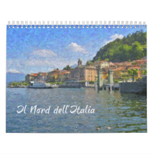 Der Norden Italiens mit seiner schönen Kunst Kalender