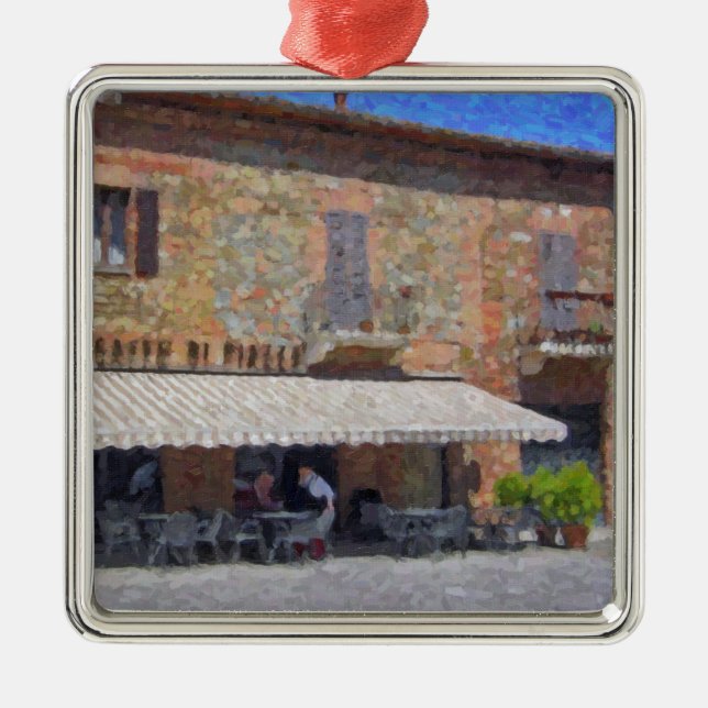 Der Norden von Italien-Verzierungen Ornament Aus Metall (Vorne)