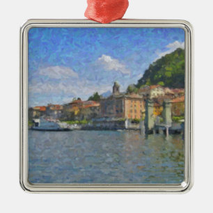 Der Norden von Italien-Verzierungen Silbernes Ornament