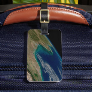 Der nördliche Golf von Mexiko. Gepäckanhänger