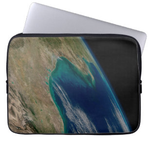 Der nördliche Golf von Mexiko. Laptopschutzhülle