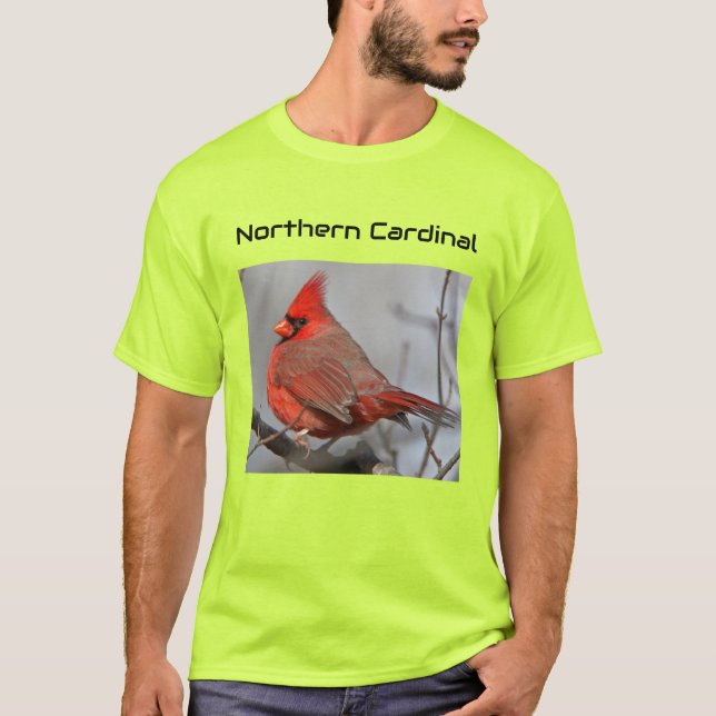 Der nördliche Kardinal T-Shirt (Vorderseite)