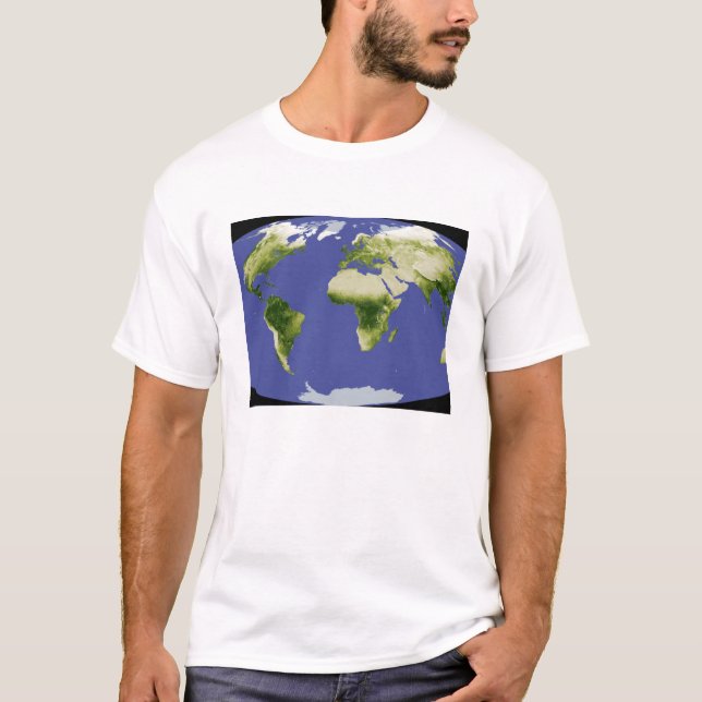 Der normierte Index für Unterschiedsvegetation T-Shirt (Vorderseite)