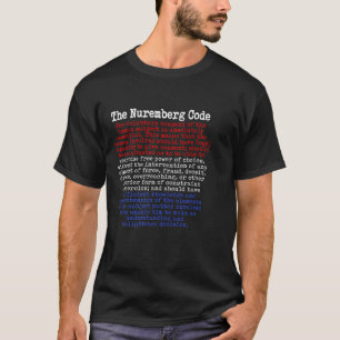 Der Nürnberger Code Red White & Blue T-Shirt