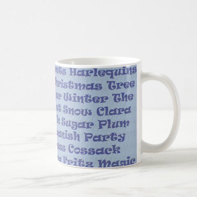Der Nussknacker Kaffeetasse (Rechts)