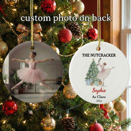 Der Nussknacker mit individuellem Namen und Foto - Keramik Ornament