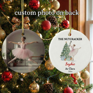 Der Nussknacker mit individuellem Namen und Foto - Keramik Ornament