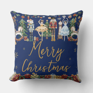 Der Nussknacker Vintage Weihnachtsquadrat Kissen