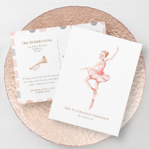 Der Nussknacker-Weihnachtsballett-Postkarte  Postkarte