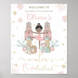 Der Nussknacker Winter Onederland 1. Geburtstag Poster