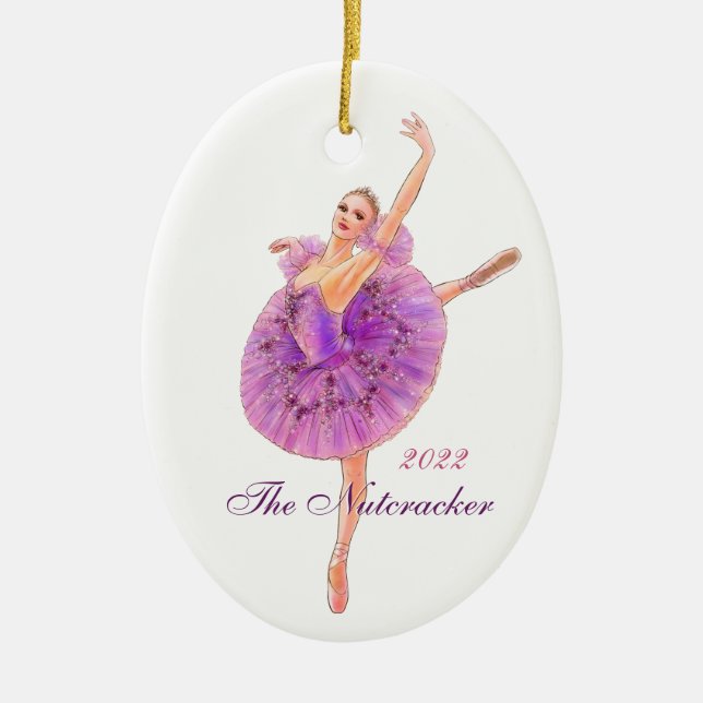 Der Nutcracker Ballett Zucker Pflaume Fee Ornament (Vorne)