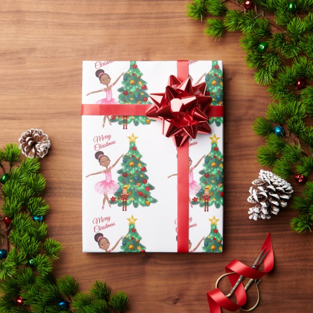 Der Nutcracker Clara und die Nutcracker Weihnachte Geschenkpapier (Feiertagsgeschenk)