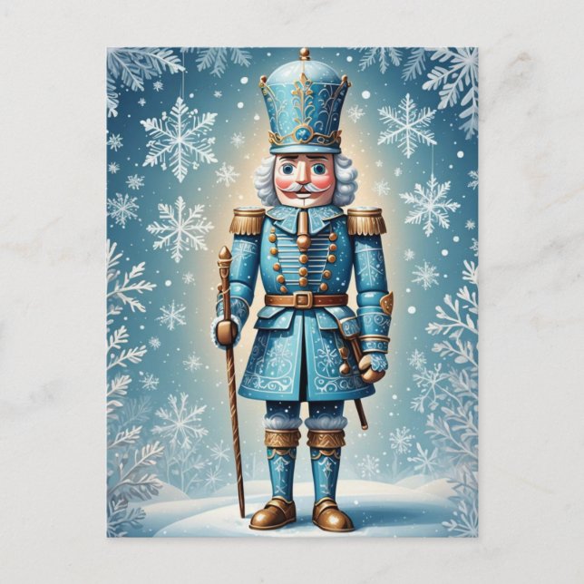 Der Nutcracker, der Winter Postkarte (Vorderseite)