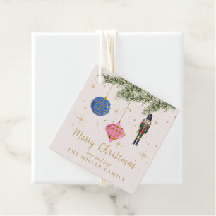 Der Nutcracker, rosa Geschenkanhänger