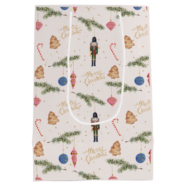 Der Nutcracker, rosa Mittlere Geschenktüte (Rückseite)