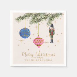 Der Nutcracker, rosa Serviette