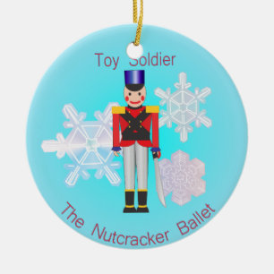 Der Nutcracker - Spielzeugsoldat Keramik Ornament