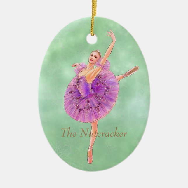 Der Nutcracker Sugar Plum Fairy Ballett Ornament (Vorne)