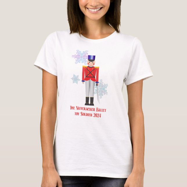 Der Nutcracker Toy Soldier 2024 T-Shirt (Vorderseite)