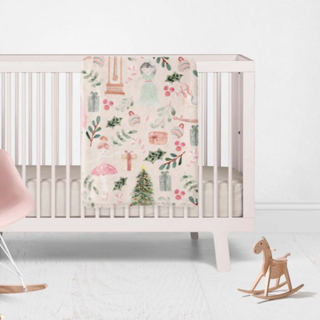 Der Nutcracker | Urlaub Fleecedecke (fleece throw for christmas)