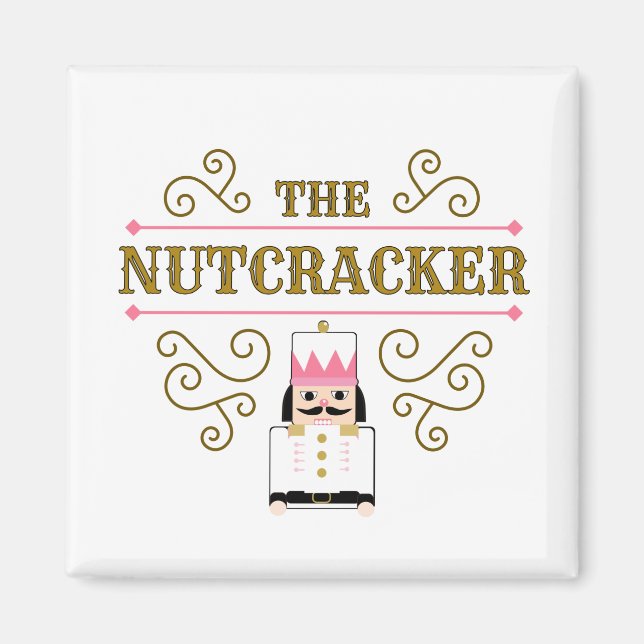 Der Nutcracker Weihnachtsmarkt Magnet (Vorne)