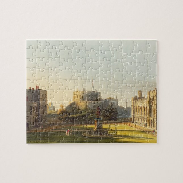 Der obere Bezirk, Windsor Schloss, von Puzzle (Horizontal)