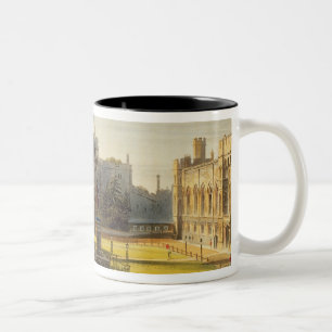 Der obere Bezirk, Windsor Schloss, von Zweifarbige Tasse