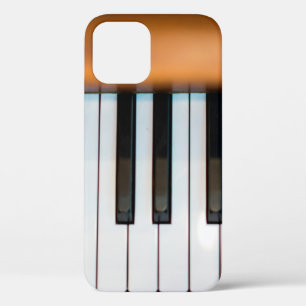 Der obere Blick auf das Vintage Klavier. abstrakt, Case-Mate iPhone Hülle