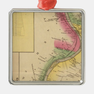 Der obere Ohio Ornament Aus Metall