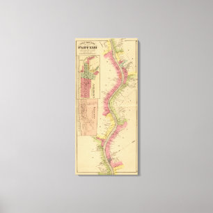 Der oberer Ohio und Tal 10 Leinwanddruck