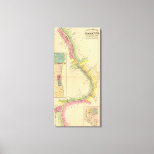 Der oberer Ohio und Tal 5 Leinwanddruck