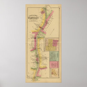 Der oberer Ohio und Tal Poster