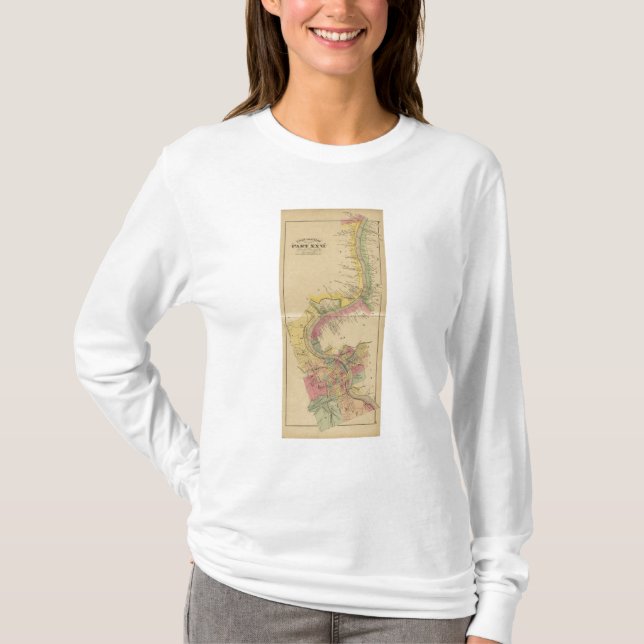 Der oberer Ohio und Tal T-Shirt (Vorderseite)