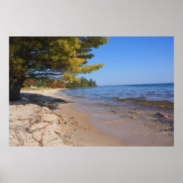 Der Oberste See, Brunette Park im Herbst Poster