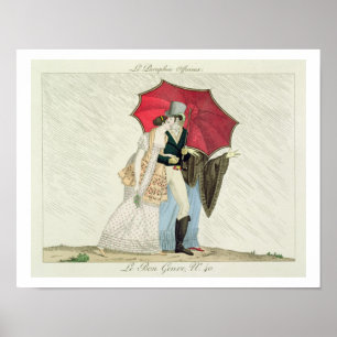 Der Obligatorische Regenschirm, Teller 40 von "Le Poster